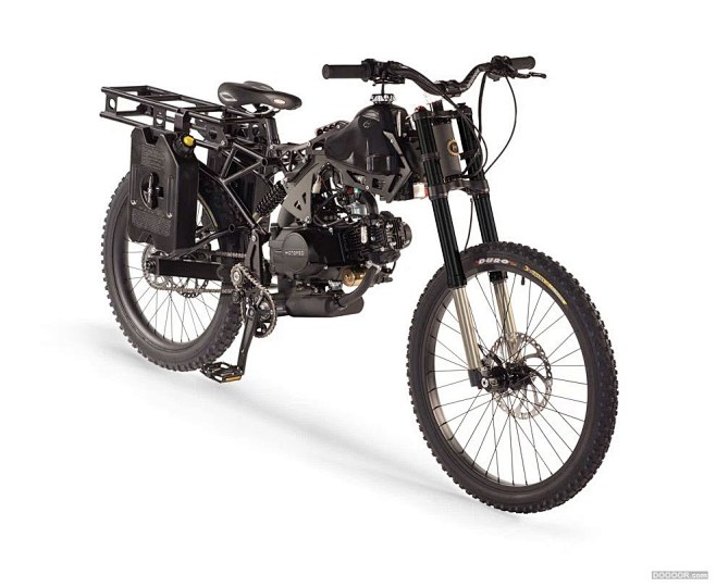 军旅风格重装300英里摩托车 自行车混合...