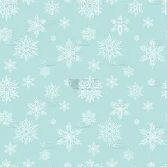 雪花图案简单无缝。抽象墙纸，包装装饰。象征冬天，圣诞假期快乐，新年庆祝快乐。刮风的雪花飘落的冬季季节