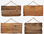 木板吊牌png免抠素材_新图网 https://ixintu.com 吊牌 木块 木头 木板 木板挂牌 木纹 破木板