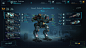 Robot Warfare UI Concept