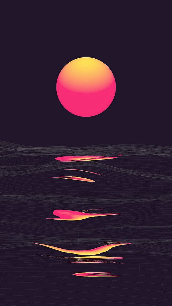 1080x1920 Retrowave,...