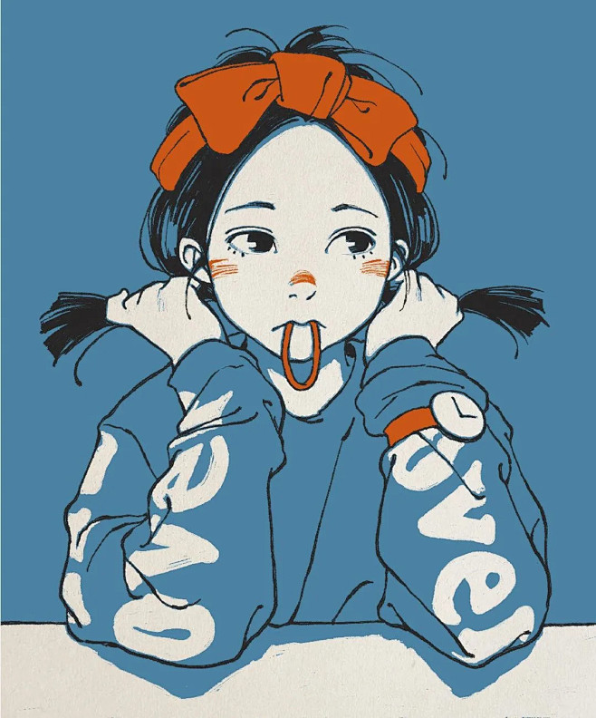 PS+SAI转手绘教程：气质超美的少女动...