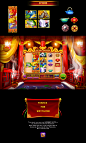Golden Dragon Slot (Game Art) : This project was made for Gambino Slots. Art by me, UI - Victor Traskovsky, animation - Asya Steschic