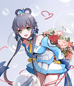 宅王女采集到洛天依