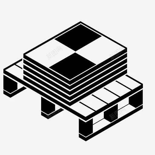 托盘木材仓库图标 icon 标识 标志 UI图标 设计图片 免费下载 页面网页 平面电商 创意素材-花瓣网