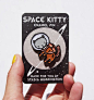 Space Kitty pin - Stasia Burrington: 