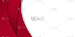 现代简约的红白相声背景介绍设计、横幅设计、名片设计