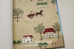 自居自在精品推荐|北美蓝山进口法式风景乡村客厅背景墙纸 壁纸-淘宝网