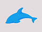 海豚动物生活海洋矢量海豚