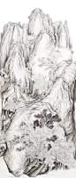 水墨 山峰 群山 万里江山 山水