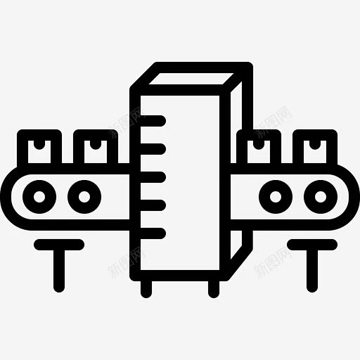 制造工厂生产图标 平面电商 创意素材-花瓣网