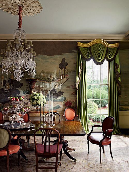 Southern dining room...