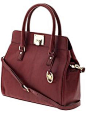 Astrid Large Satchel   by MICHAEL Michael Kors  color: Claret