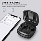 Amazon.com: Wireless Earbuds, [Upgraded] Boltune Bluetooth V5.0 in-Ear Stereo [USB-C Quick Charge] IPX7 Waterproof Wireless Headphones 40Hours Playing Time Bluetooth Earbuds Built-in Mic Single/Twin Mode: Electronics