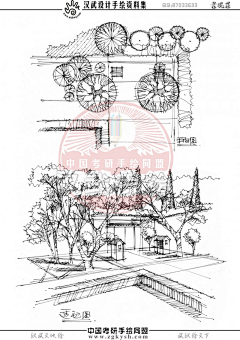 齐尚景观-庭院/文旅采集到景观设计手绘/线稿/手绘学习