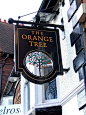 The Orange Tree pub sign, 16 King Street