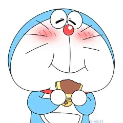 可爱的肥肥的的蓝胖子
投稿：@一团兔歪歪
#遇见艺术##手绘##插画# ​​​​