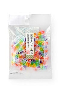 日本原装进口零食品 一芸 风车薄荷糖 9...