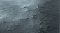 3D Landscape lines crater