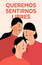 Únete al contingente Malvestida con estos pósters por el Día de la Mujer - M A L V E S T I D A
