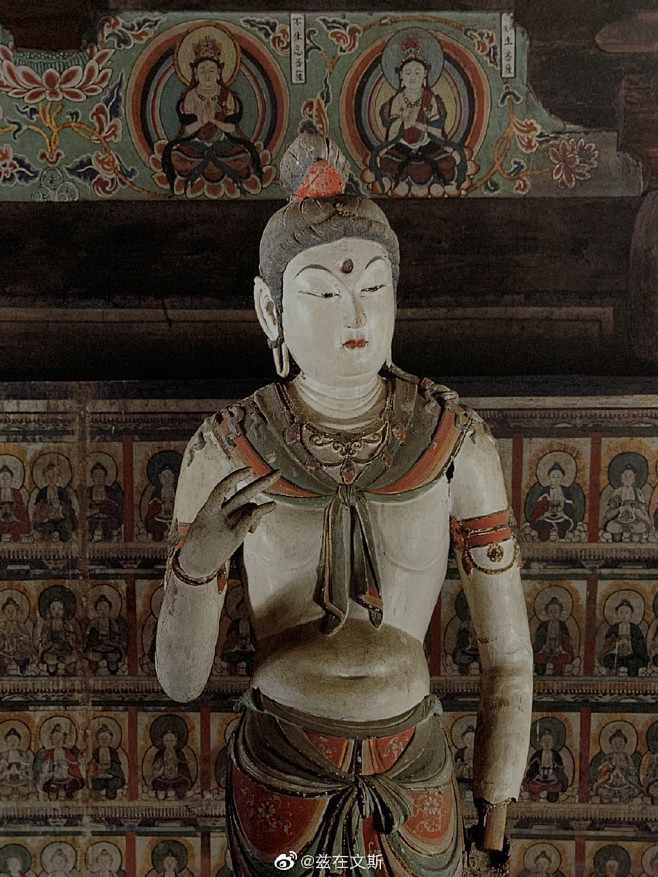 少见的五代彩塑精品镇国寺万佛殿图13来自兹在文斯微博