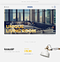 Redesigning the Website of IKEA : Rethinking and redesigning IKEA's online store. My goal for this project was giving a fresh and new look to the one of the largest furniture retailers in the world.