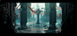 Godfall - Tower of Trials, Rahim Rahimi : I was the level artist for the Tower of Trials mode in Godfall. Tasks included were blocking out the walls + floor kit and placing it in the level, focusing on the readability of the larger shapes +some lighting/f