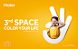 3rd space, color your life : colorful life