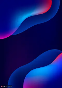 现代抽象科幻线条渐变海报合辑ai素材 p-6设计素材素材下载-优图-UPPSD