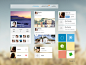 Win8Qzone on Behance