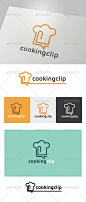 Cooking Clip Logo #GraphicRiver This logo design for all creative business. Consulting, Excellent logo,simple and unique concept. Logo Template Features AI and EPS (Illustrator 10 EPS) 300PPI CMYK 100% Scalable Vector Files Easy to edit color / text Ready