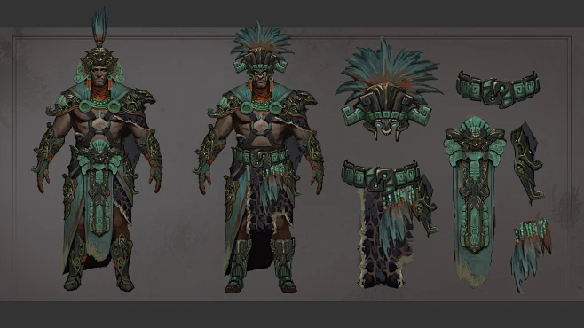 Aztec - Concept Art图片_图形高图片素材-花瓣网