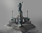 League of Legends Ekko Trailer Street View Sketches, Gabriel Yeganyan : Concept Sketches and Props for League of Legends Ekko Trailer. 