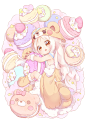#オリジナル もこなちゃん - ニペイラ的插画