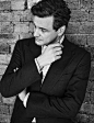 Colin Firth photographed by Robert Harper for Elle UK