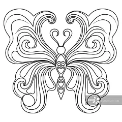 剪影,华丽的,对称,野生动物,环境正版图片素材