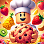A cooking game logo
