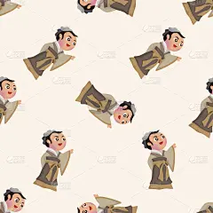 中国人，无缝模式