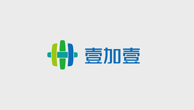 壹加壹科技logo设计，壹加壹科技品牌设...