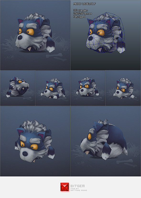 Low Poly Micro Werew...