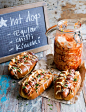 Kimchi hotdogs Kimchi is one of those foods that goes really well
 with other cuisines. Burgers, hotdogs and cheese sandwiches can all be perked up with a spoonful – this trend is well on the way to becoming mains. If you don’t want to make your own kimch