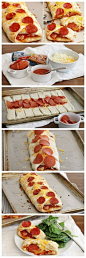 Maybe with Canadian Bacon? Pepperoni Pizza Braid is another fun way to do Friday Night Pizza Night right!