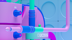 烟霁云兮采集到C4D