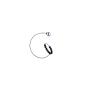 Celestine【17新品】环绕珍珠圆耳环（单只）陈乔恩同款-淘宝网