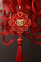 新春主题新年春节新春中国结摄影图
