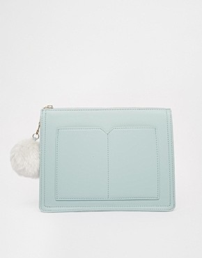 ASOS Zip Top Clutch ...