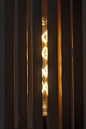木灯木制台灯LED灯暖光灯家居装饰抽象设计台灯手提灯爱迪生LED灯复古灯木制灯