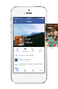 Facebook Mobile Profile个人信息原型 - 图翼网(TUYIYI.COM) - 优秀APP设计师联盟