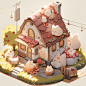 cute模式的可爱小房子