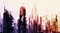 General 3840x2160 artwork futuristic city digital art concept art cityscape futuristic minimalism simple background